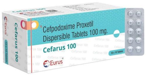 Cefarus-100 Tablets, Packaging Type : Alu Alu