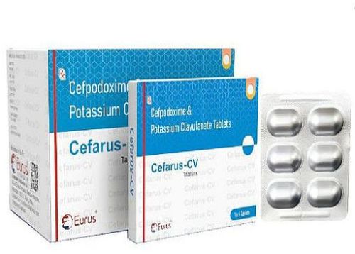 Cefarus-CV Tablets, Packaging Type : Alu Alu