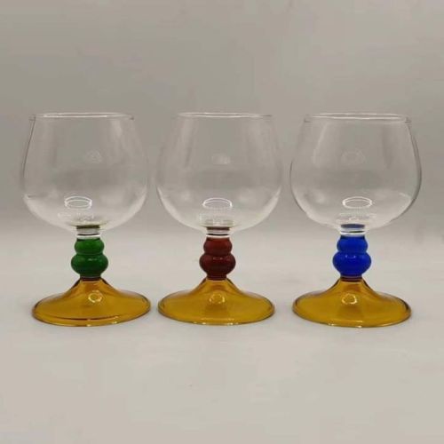 Plain Fancy Wine Glass, Color : Transparent Standard for Drinking Use