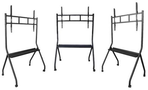 Floor Mount Trolley Stand For Flat Panel Displays