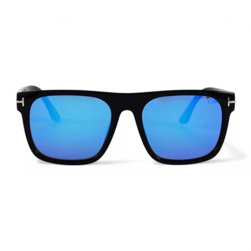 Vo Square Black Unisex Polarized Sunglasses - Vo Ec9728 C3