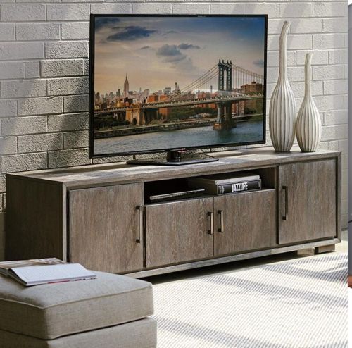 Wooden Fancy TV Console For Entertainment Storage