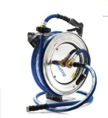 Zephyr Auto-retractable Water Hose Reel With Food-Grade Hose (ZWR1305SS-FH)