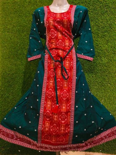 Printed Sambalpuri Dress