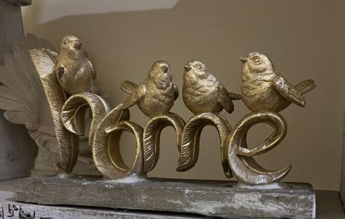 Polyresin Color Coated Decorative Alphabet Home Showpiece