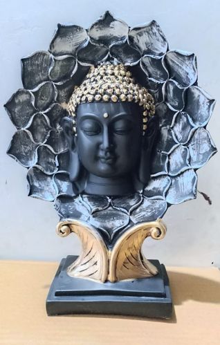 Color Coated Decorative Table Top Polyresin Buddha Statue