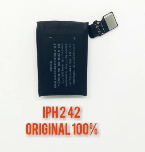 IPH242 Original Black Lithium Ion Smart Watch Battery