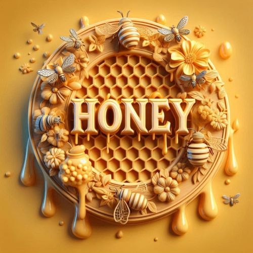Organic honey, Packaging Type : Red