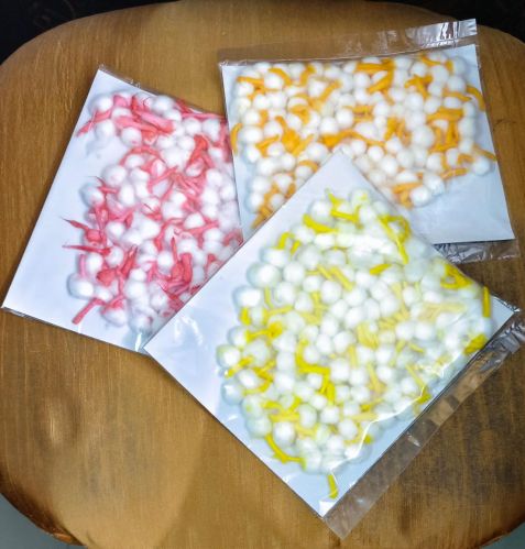 Multicolor Round Cotton Wicks, Packaging Type : Plastic Packets