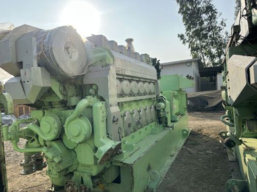 Wartsila W6L20 Generator, Condition : Used, Packaging Type : Green