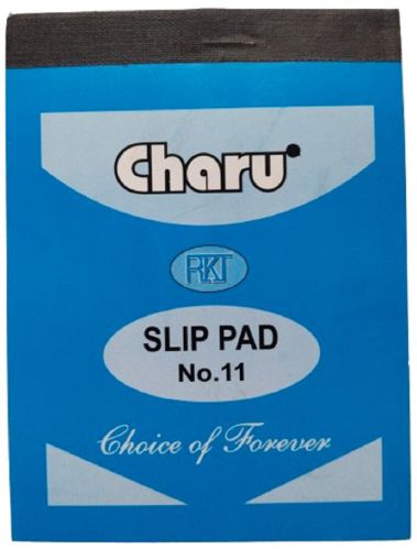 PAPER RKT Charu Slip Pad No 11, Shape : Rectangular