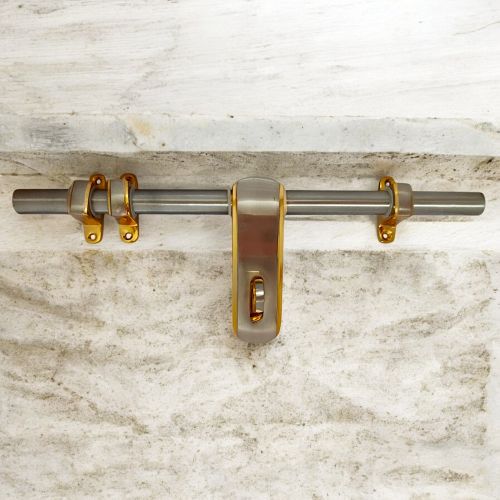 Finished Brass Aldrop, Color : Silver Gold for Doors