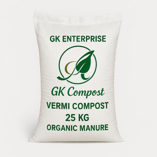 25 Kg Vermicompost Fertilizer, Color : Black, Form : Powder
