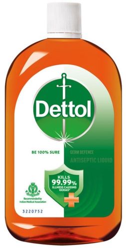Chemical Dettol Antiseptic Liquid 125 ML, Packaging Type : Brown
