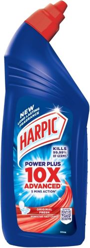Harpic Toilet Cleaner 500 ML, Packaging Type : Blue, Form : Gel