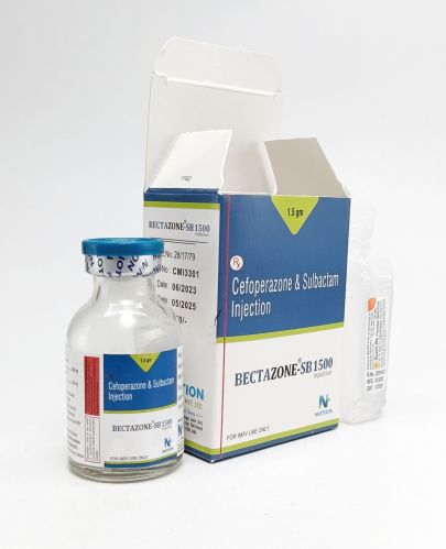Cefoperazone sulbactam injection, Brand Name : BECTAZONE-SB
