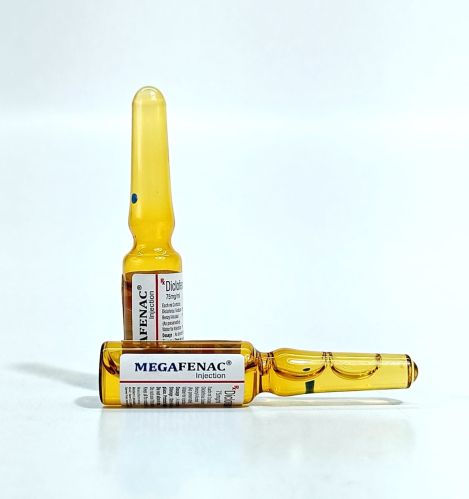 Megafenac Diclofenac Sodium Injection, Color : Transparent
