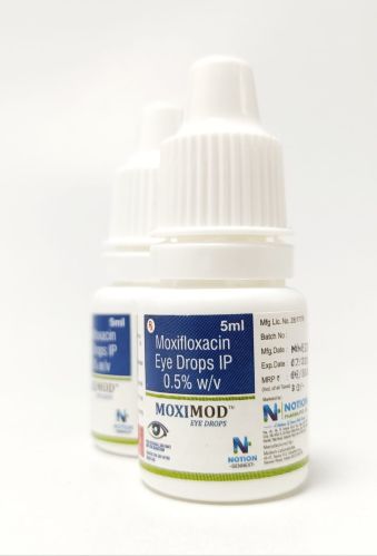 Plastic Moximod Moxifloxacin Eye Drop, Form : Liquid