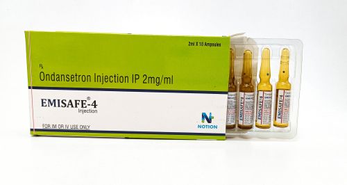 Emisafe Ondansetron Injection, Form : Liquid, Dosage Form : 2mg/ml