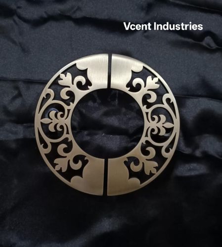 Polished Half Round Brass Pull Handles, Packaging Type : Metallic