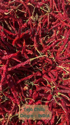 Natural IPM TEJA RED CHILLI, Packaging Size : 50g, 25Kg