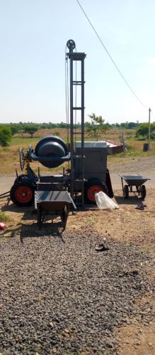 Steel Concrete Mixer Machine Lift, Capacity : 200L, Weight : 1000kg