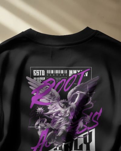 Cotton Haqware Printed Oversized T-shirt [Customization Available]