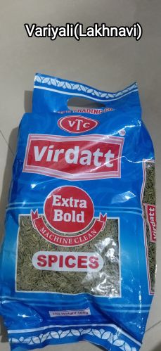 Organic Variyali Fennel Seeds, Packaging Type : Plastic Pouch