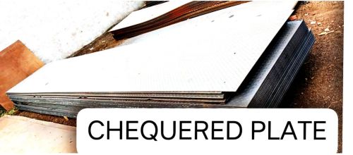 Steel Chequered Plate, Technics : Cold Drawn for Industrial Use