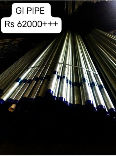 Polished Galvanized Iron Pipe, Surface Treatment : Hot Dip