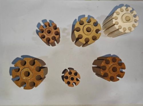 Fine Red Cordorite Ceramic Insulators for Bobbin Heater