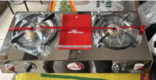 Surya Gas Stoves 2 Burner, Brand Name : Luck Laxmi