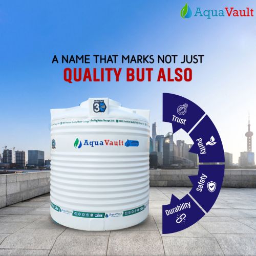 Powder Coated Plastic 4 Layer 1000 Ltr Water Tank 5 Feet