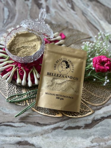 Earth Clay multani mitti powder, Packaging Type : Brown