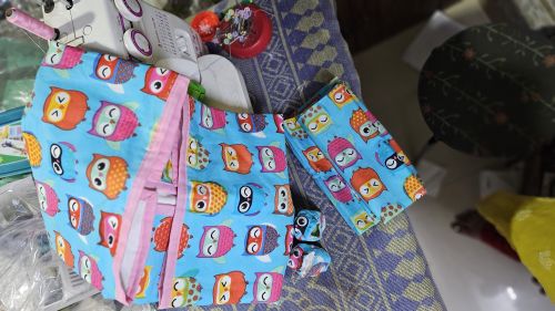 Printed Cotton Baby Dohar Set, Technics : Handmade, Stitching