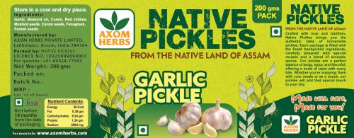 Pickles, Brand Name : Axom Herbs