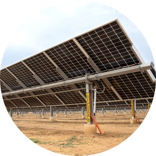 Manual Sunchaser Horizontal Single Axis Tracker, Power Source : Solar