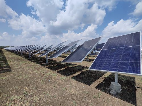 SUNCHASER Manual Tilted Single Axis Tracker, Solar power : 750W