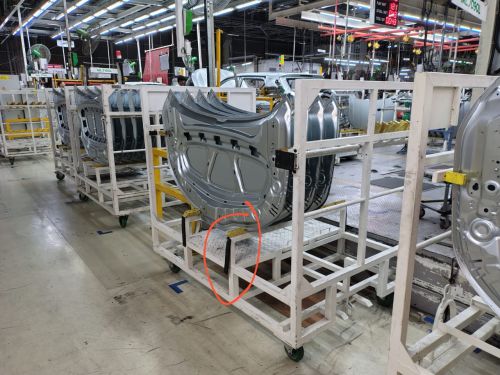 Industrial Trolley for Handling Heavy Weights