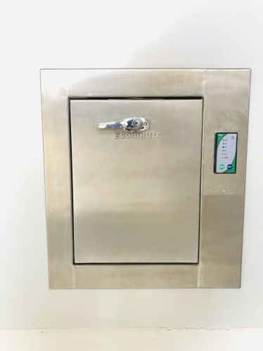 SS 304 Polished Ecomatrix Solutions Garbage Chutes System