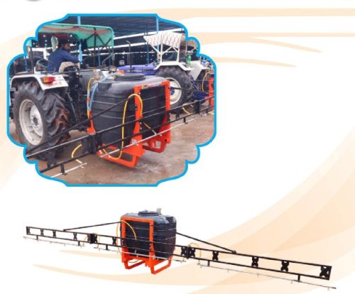Tractor Mounted Boom Rod Attachment, Tank Capacity : 500 (Ltr)