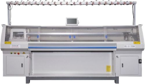 HIGH SPEED COMPUTERIZED FULLY FASHION 4 SYSTEM FLAT KNITTING MACHINE