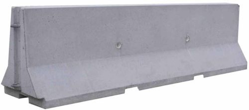 Concrete Jersey Barrier Wall, Color : Grey