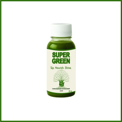 Super Green Juice, Color : Red, Packaging Size : 60ml.