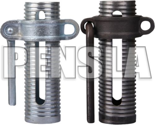 Round Adjustable Galvanized Steel Scaffolding Prop, For Constructional, Length : 200 TO 300 MM