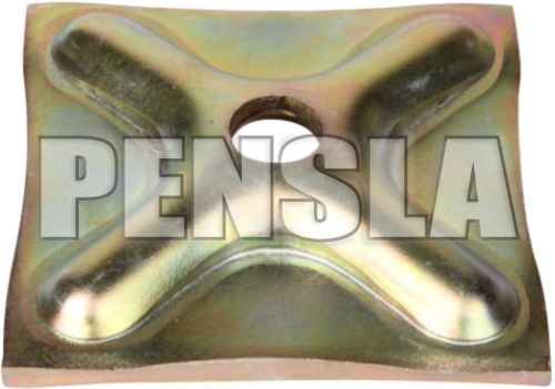Square Pressed Formwork Waller Plate For Tie Rod