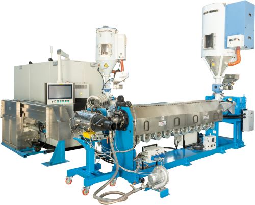 Single And Dual Layer Sheathing Extrusion Machine