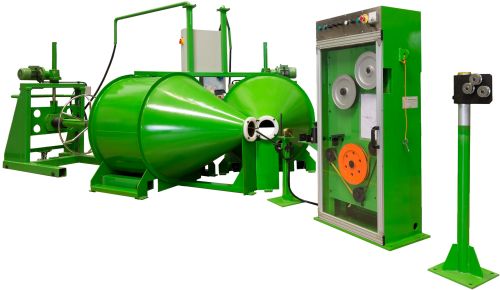 Mild Steel Dual Flyer Pay Off Machine