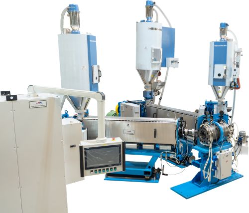 Mvcc Triple Layer Extrusion Cross Head Line Machine