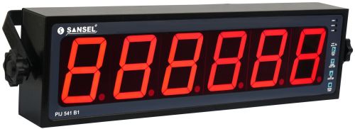 4” 6 Digit Jumbo Process Indicator Pij - 541 B1